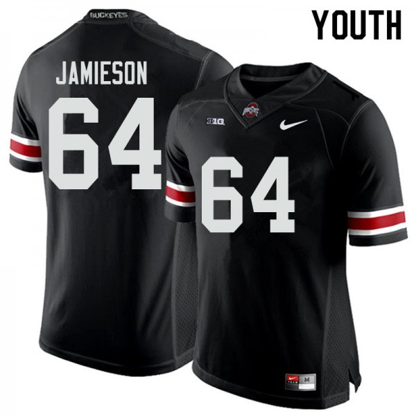 Ohio State Buckeyes #64 Jack Jamieson Youth University Jersey Black OSU12074